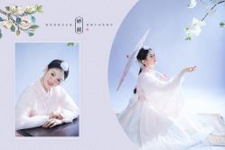 -虞美人汉服摄影
