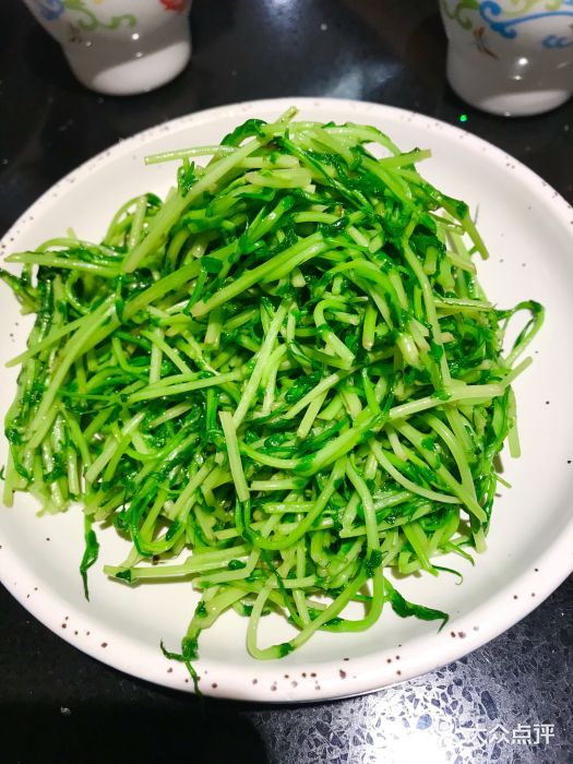 老头儿油爆虾·知味杭州(爱琴海购物公园店)酒香炒豆苗图片