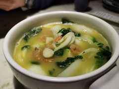 金勾浓汤奶白菜-绿茶餐厅(西湖银泰百货店)