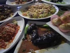 海鲜煎饼-牡丹峰朝鲜料理