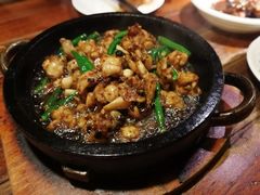 石锅沸腾牛蛙-绿茶餐厅(华联万柳店)