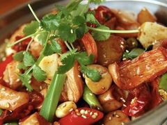 干锅三鲜-然一素食餐厅(马利来广场店)