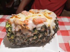 菠萝海鲜焗饭-开心果牛扒城(雍华庭店)