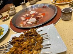 烤羊肉串-313羊庄·羊肉火锅烧烤(李村店)