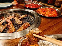 -明洞阿姨·韩式酱蟹烤肉·创意料理(三元桥店)