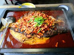 -探鱼·鲜青椒爽麻烤鱼(天一广场店)