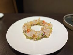 手撕鸡捞螺片-广州文华东方酒店·江-由辉师傅主理