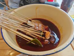 -拈签一笑黄牛肉辣卤串串
