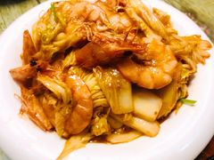 白菜炒虾-华春餐馆(鱼山路店)