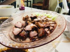 叉烧脆皮猪肉双拼-鸡饭店