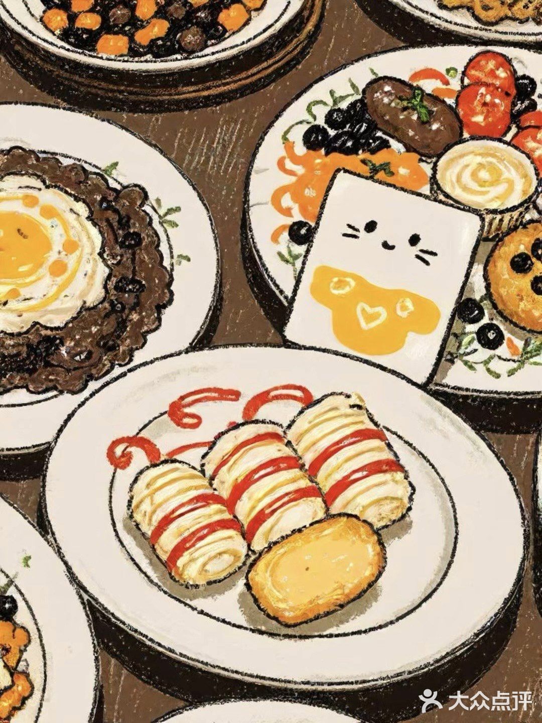 华阳城漂亮饭！！5.8zhe！！快去吃。。。