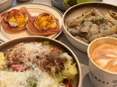 黑松露奶油蘑菇意面-CHEMBOX·COFFEE·BRUNCH(天津K11店)