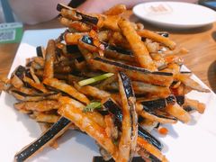 风味茄条-船歌·鱼水饺青岛菜(金狮广场店)