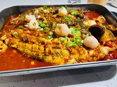 荔枝香辣-鱼酷活鱼烤鱼(北美店)