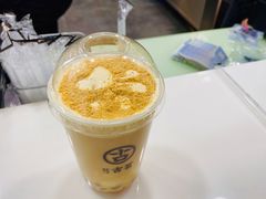 豆乳绵绵奶茶-古茗(鸳鸯店)
