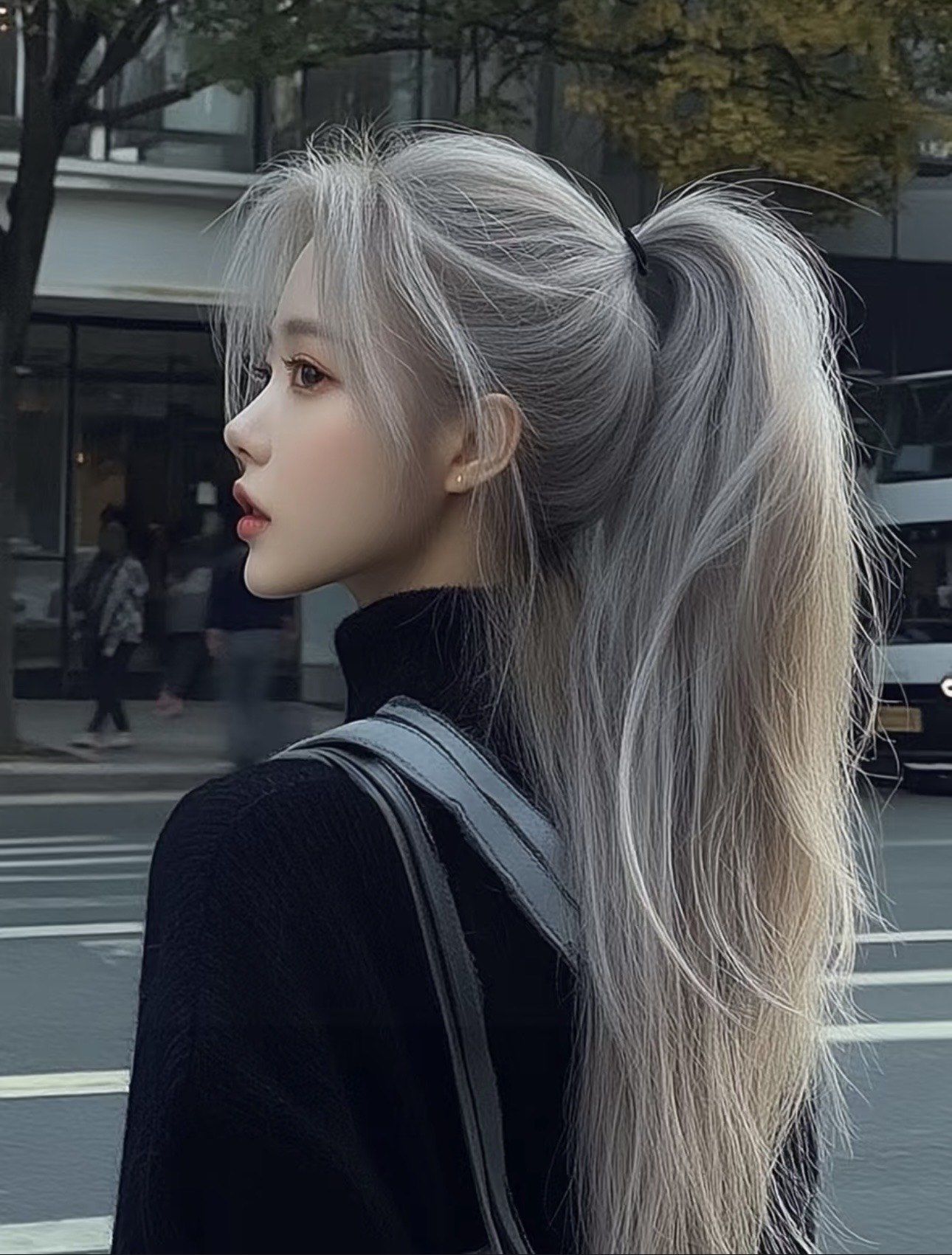 灰银发色潮流来袭✨