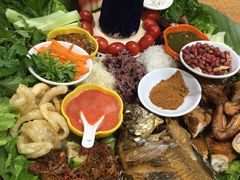 -沐毫傣泐云南菜孔雀宴•手抓饭傣味烧烤(曼听公园店)