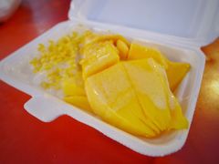 -芒果糯米饭摊子