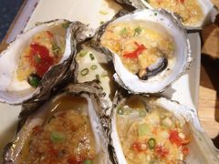 湛江蒜蓉大蚝-路边摊小炉子烧烤