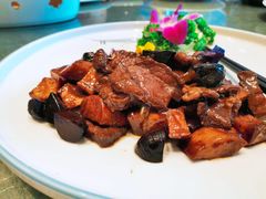 黑蒜雪花牛肉-富黎华海鲜大酒楼(正大广场店)