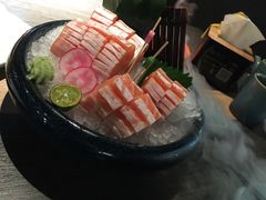 三文鱼腩刺身-炙柒Sekinana·精致日料(合生汇店)