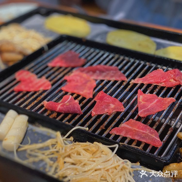 金华兰溪网红烤肉火盆烧烤五花肉打卡