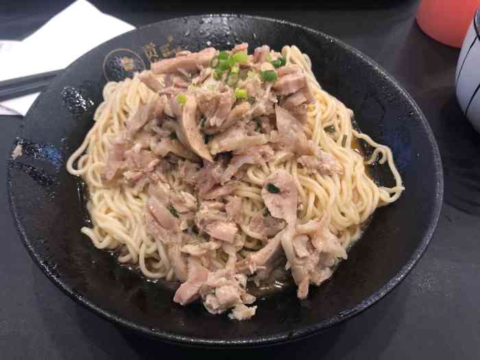 贡梅蟹粉拌面(文化广场店)-"文化广场的店,第一次来,环境还可以,就是.