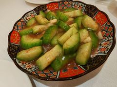 蒜子虾酱丝瓜-宁波饭店·甬味灶(马园路店)