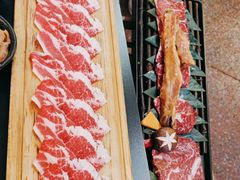 一米长盘牛五花-犟牛家·榴莲烤肉(五棵松店)