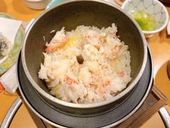 蟹肉釜饭-蟹道乐(京都本店)