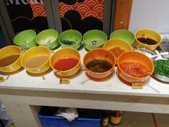 自助调料区-蜀滋香鲜鱼火锅(黄金路店)