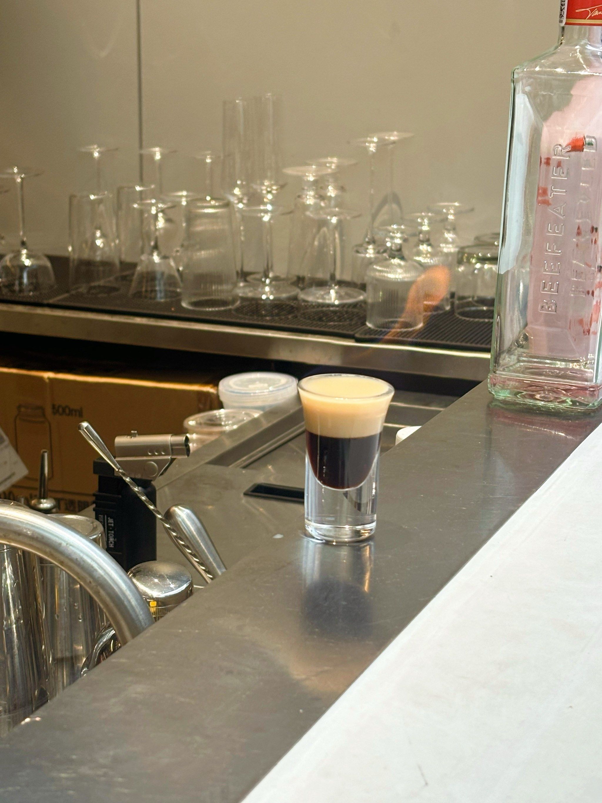 着火的酒,咖啡与伏特加的碰撞