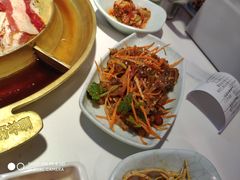 泡椒鱼皮-猪啊牛呀羊啊铜盘烤肉(正大广场店)