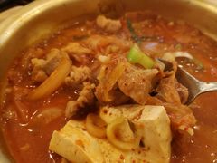 猪颈肉泡菜汤-金北顺大锅家(신사본점)