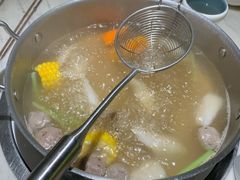 牛骨原汤小锅底-左庭右院鲜牛肉火锅(浦江欢乐颂店)