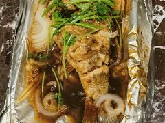 锡纸鲈鱼-新白鹿餐厅(爱琴海购物中心店)