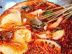 牛油锅荤素串串组合-红料理|串串有瘾·烧烤(吴中路店)