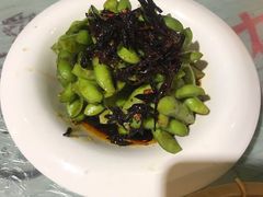 凉拌毛豆-美膳居川菜馆油焖大虾烧烤(卓刀泉店)