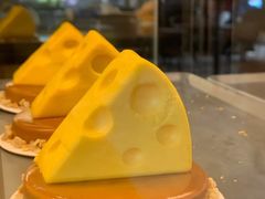 咸蛋黄芝士蛋糕-星巴克(万都店)