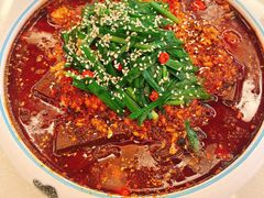辣子韭菜蒜羊血-玉华宫宾馆·餐厅(铜川驻京办店)