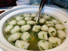 鱼丸汤-日丰园海肠水饺·老字号大连海鲜(和平广场店)