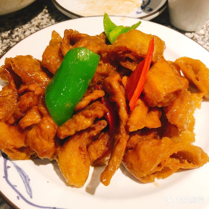 孔乙己小馆(蓝色港湾店)老油条炒牛肉图片 - 第603张