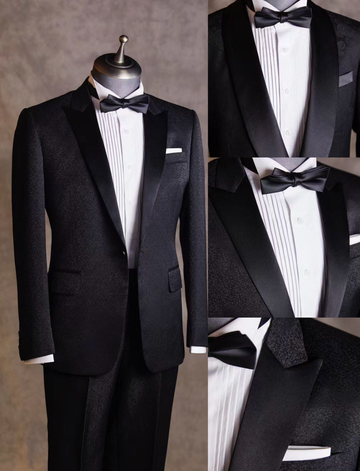 白衬衫 黑色领结真是绝了,尽显儒雅绅士的翩翩贵公子形象!