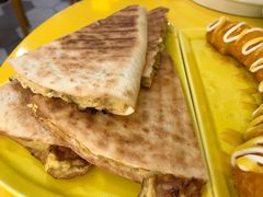 鲜蔬草鸡蛋菜煎饼-嗨皮儿·现蒸面皮(抄纸巷店)