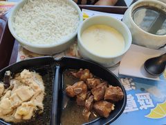 鸡肉排骨双拼饭-真功夫(搜秀城店)