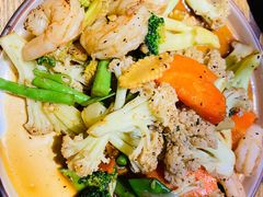 黑胡椒时蔬炒虾仁-正泰餐厅AmazingThai(亦庄店)