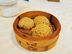 竹笙瑶柱鲜笋饺-榕江春·点心荟