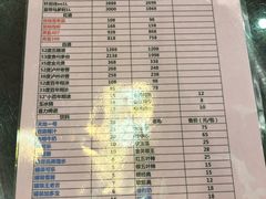 菜单-新灿记大酒楼