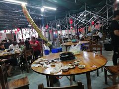 大堂-麒麟羊庄酒店内庭院(新风街豪威麒麟店)