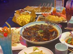 蒜蓉粉丝开边虾-粉墨特色菜·烧烤音乐酒馆